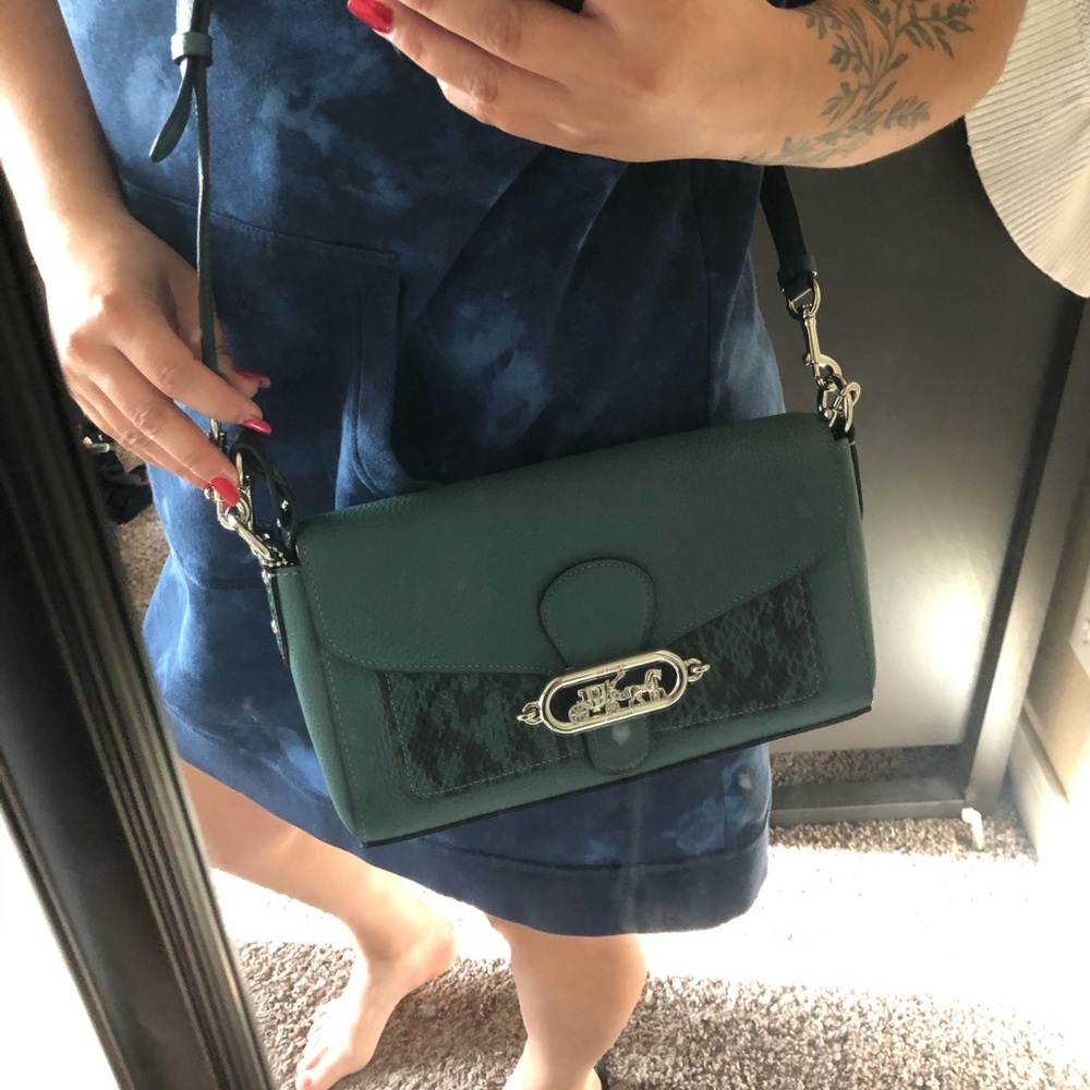 Coach jade/turquoise bag